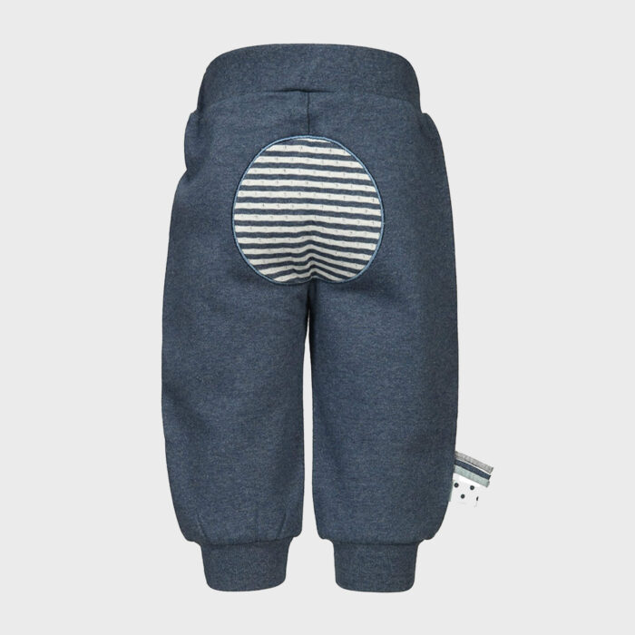 organicera organic baby sweatpants indigo