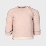 organicera organic baby sweatshirt rose