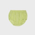 organicera organic bloomers short apple green