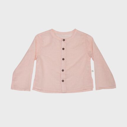 organicera organic hemp baby jacket rose