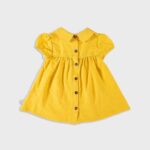 organicera organic hemp dress mustard