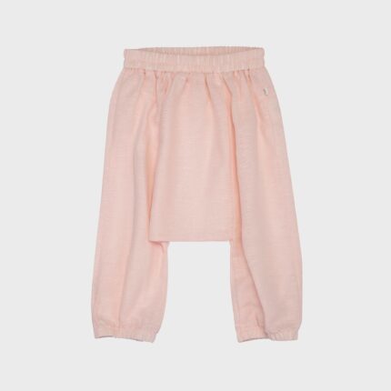 organicera organic hemp harem pants rose