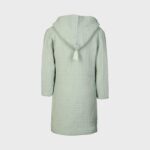 organicera organic muslin bathrobe 7-8 years mint