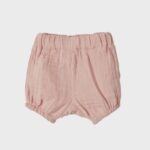 organicera organic muslin bloomer shorts rose