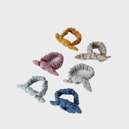 organicera organic muslin hair grip 6 pcs