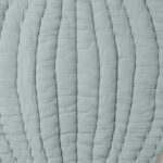 organicera organic muslin leaf mat padded aqua