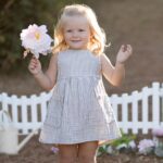 organicera organic muslin sleeveless dress with pocket grey