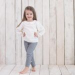organicera organic vual girls peter pan collar shirt white