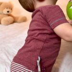 OrganicEra Organic T-shirt body Short sleeve bordeaux