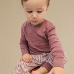 organicera organic baby long sleeve tshirt bordeaux