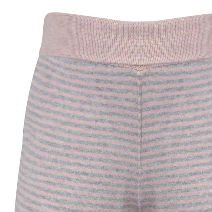 organic-baby-pants-with-elastic-band- rose-striped