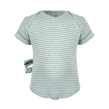 organic-baby-short-sleeve-bodysuit,-aqua-striped