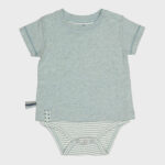 organicera organic baby short sleeve tshirt body aqua