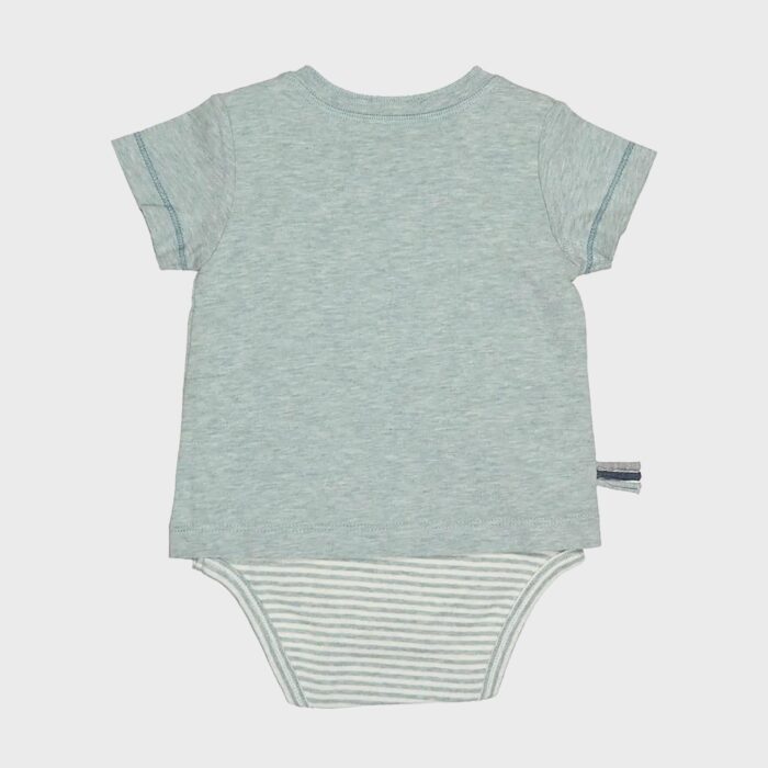 organicera organic baby short sleeve tshirt body aqua