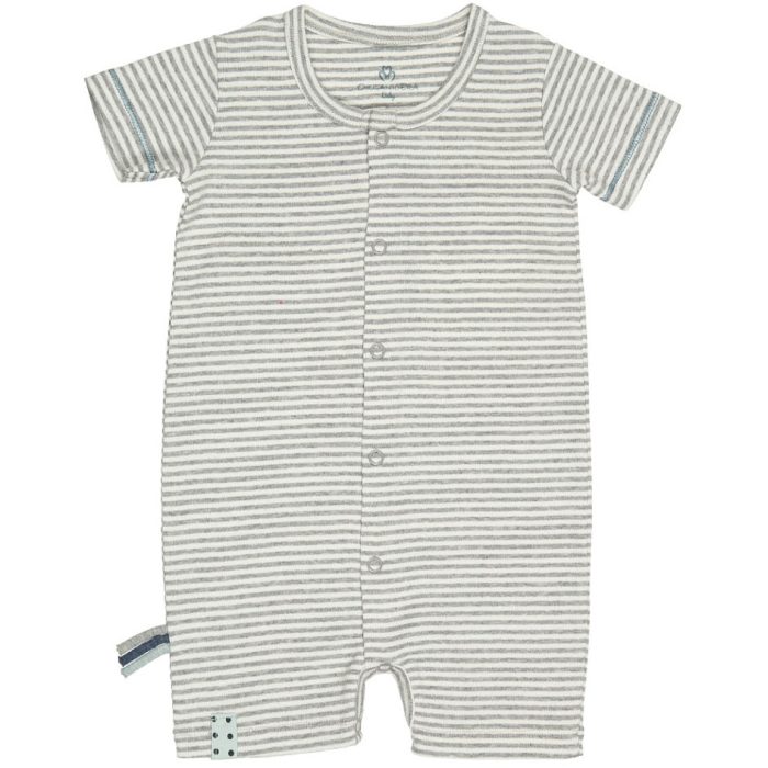 organicera-organic-baby romper grey striped