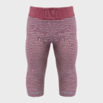organicera organic baby leggings bordeaux grey melange