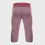 organicera organic baby leggings bordeaux grey melange