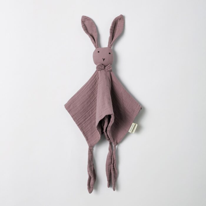 organicera organic cuddly toy dusty rose