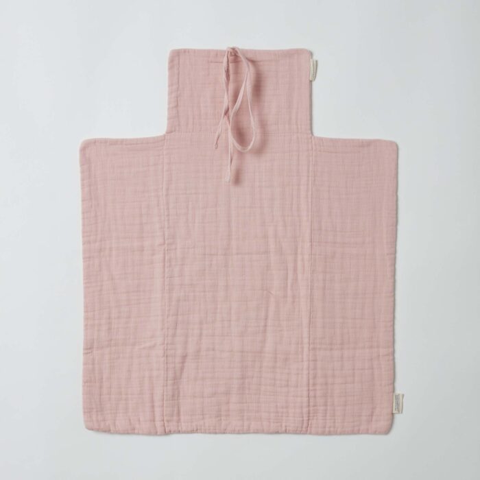 organicera organic muslin diaper changing mat rose