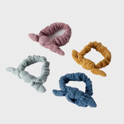 organicera organic muslin hair grip 4 pcs