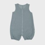 organicera organic hemp baby romper era blue