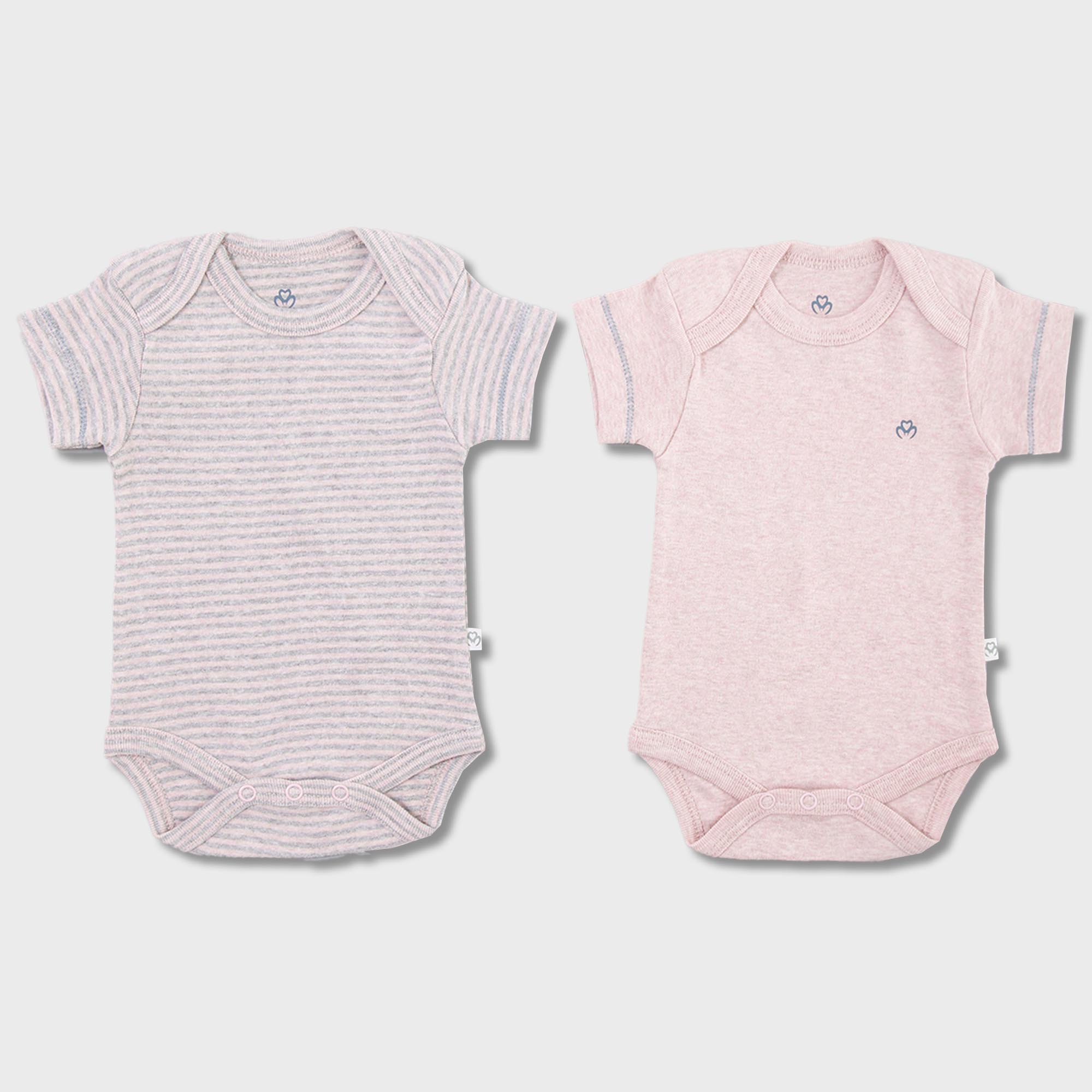 organicera-organic-newborn-baby-short-sleeve-bodysuit-2-pcs-set-rose-melange-1 organicera organic newborn baby short sleeve bodysuit