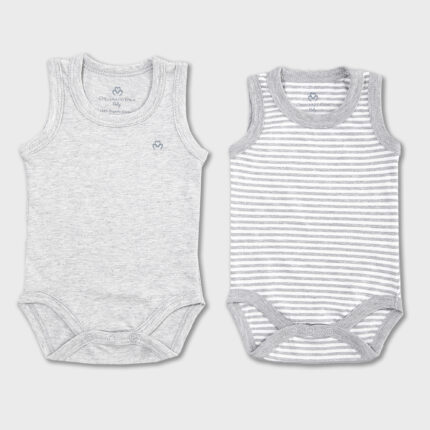 organicera organic newborn baby sleeveless bodysuit