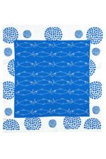 organicera organic tricot knit baby blanket fishes