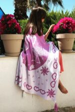 OrganicEra Organic Tricot Knit Baby Blanket, Flamingo (110X140 cm) - Image 2