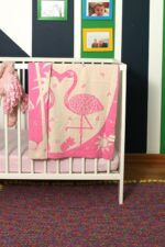 OrganicEra Organic Tricot Knit Baby Blanket, Flamingo (80X90 cm), Pink - Image 2