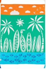 OrganicEra Organic Tricot Knit Baby Blanket, Thasos (110X140 cm), Green - Image 4